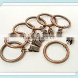 Anello Premium Drapery Clip Rings Extra Thick Set of 14pcs Antique Bronze