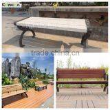 Popular Eco-friendly Wood Plastic Composite Outdoor Park WPC Bench