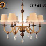 IC2023-6LRR Lighting Chandelier Rope Chandelier Decoration Lamp Pendant Light
