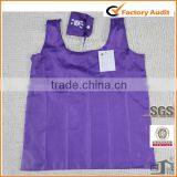 Polyester Foldable Shopping Bag With Pouch