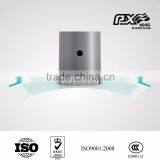 Curved White Painted Glass for Range Hood