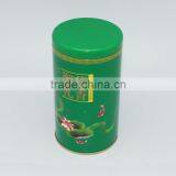 High End Round Tea Coffee Sugar Tin Can Tin Box