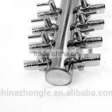 19 mm Inlet 4 mm Outlet 1way in 8 Way Out Metal Air Control Valve thumbnail-3