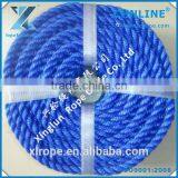 3 strand PP ship mooring rope