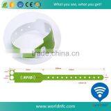 Flexible One Time Use Disposable RFID Paper Wristband thumbnail-1