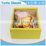 Early Learning Wooden Magnetic Wooden Animal Puzzle thumbnail-6