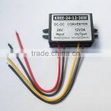 24V Turn 12V3A 2A Power Converter DC-DC Buck DC to AC Power Automotive Power Module Foot