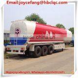 Crude Petroleum Oil Refineries Small Fuel Tank Trailer Aluminium Alloy Tank Semi-trailer thumbnail-3