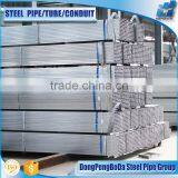 Rectangular Steel Tube 50/100/1.3mm Q235 Pre Galvanized Pipe