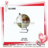 Plastic Deskpot Globe With Metal Base YGL1208 Plastic Vintage World Tabletop Globe thumbnail-1