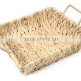 Cheap Water Hyacinth Bread Tray thumbnail-1