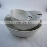 Good Quality High White Ceramic Bakeware Set With Handles thumbnail-4