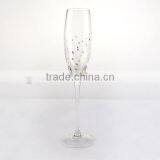 High Quality Wine Glass Set With Star Decal thumbnail-2