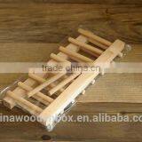 Wooden Small Space Kitchen Folding Dish Rack thumbnail-3