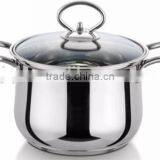 2014 New Design Casserole Pot Stainless Steel Cooking Pot thumbnail-3
