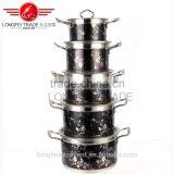 5pcs Hot Sale Glass ld India Stainless Steel Hot Pot thumbnail-1