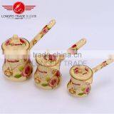 Black Color Porcelain Tea Coffee Set & Coffee Tools thumbnail-1