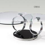 C8041 Modern Functional Swivel Glass Coffee Table thumbnail-5