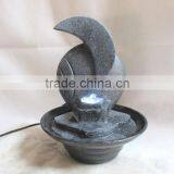 Resin Table Water Fountain With Moon Decoration thumbnail-1