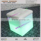 40cm Illuminated Modern LED Plastic Open Cube With Pad (cb470)