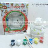 Diy Paint Design Ceramic Snowman Statue thumbnail-1