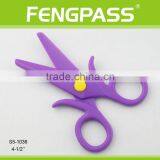 S5-1036 4.5 Inch Plastic Blades With Plastic Handle Small Scissors thumbnail-2