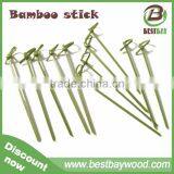Factory Discount Price Wholesale Bamboo Knot Skewers,bamboo Skewers thumbnail-5
