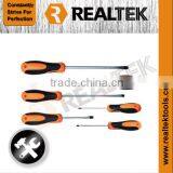 7PCS Screwdriver Set With PP/TPR Bi-color Handle