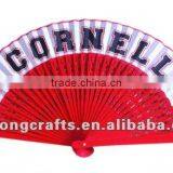 Cheap Painted Wooden Hand Fan thumbnail-1