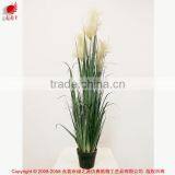 Wholesale Artificial Grass Synthetic Potted Grass Onion Grass With Bulrush thumbnail-1