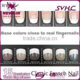 False Nail Art Tips Color Print Classical French Artificial Tips thumbnail-5