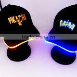 Cap With Built In Led Light Pokemon Flashing Cap And Fiber Optic Cap thumbnail-2