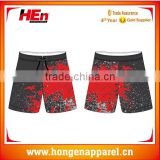 Hongen apparel wholesale custom printed mens board shorts, fashion beach shorts
