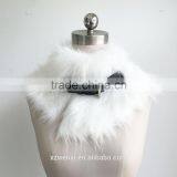 2016 New Design European Style With Adjust Leather Buttons Faux Fur Scarf Woman Collar thumbnail-2