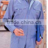 Summer Blue 100%Cotton Workwear Uniforms Industrial Uniforms thumbnail-1