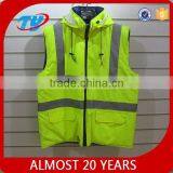 Cordura 600d Yellow Motorcycle Safety Jacket thumbnail-1