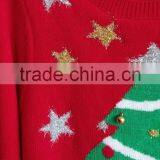 (KS015) Knitted Christmas Tree Women Christmas Sweaters thumbnail-3