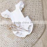 High Quality Low Price Newborn Baby Summer Clothes Toddler Girls Cotton Chevron Design Rompers thumbnail-2