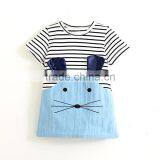 C17#New Arrival Girls Cartoon Image Dress Baby Frock Design Pictures thumbnail-3