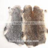 Cheap Price Rabbit Fur Skin for Garment Shoese Raw Color China Rabbit Fur Plate thumbnail-2