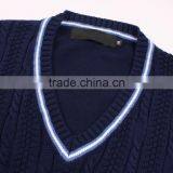 Knitting Sleeveless Name Brand Sweaters Vest For Men thumbnail-3