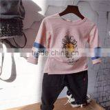 S16450A 2017 Spring New Arrival 100% Cotton Childrens Casual Sweatshirt thumbnail-3