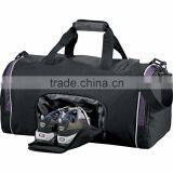 Touring 22" Deluxe Duffel Bag - Large Zippered U-shaped Main Compartment, Rear Shoe Pocket With Vents and Comes With Your Logo. thumbnail-3