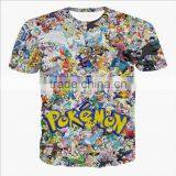 Customized Bank Printed Pokemon Go Print T Shirt Appearl thumbnail-1