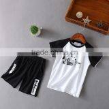Summer Casual Style Short Sleeve T-shirt and Shorts Set Cotton Children Clothes Clothing Sets thumbnail-3