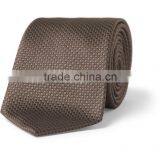 SPOTTED WOVEN SILK TIE thumbnail-1