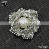 New Rhinestone Rrooches Flower Design for Clothing thumbnail-1