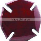 Wholesale Custom High Glossy Finish Blank Wooden Shield Plaque For Gifts JKC-016 thumbnail-1