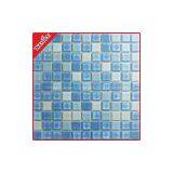 Hot Sale 25x25mm Variable Ceramic Swimming Pool Tile​​, Crackle Ceramic Mosaic, Swimming Pool Tile JS25001H thumbnail-1