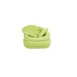 Custom Indoor Bedroom Round Pvc Flocked Inflatable Single Sofa Chair thumbnail-3